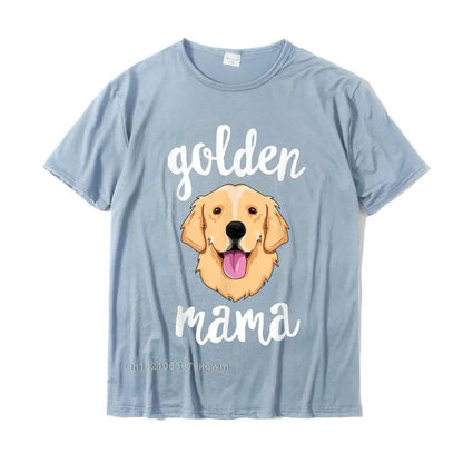 Golden Retriever Mama T-Shirt For Women.