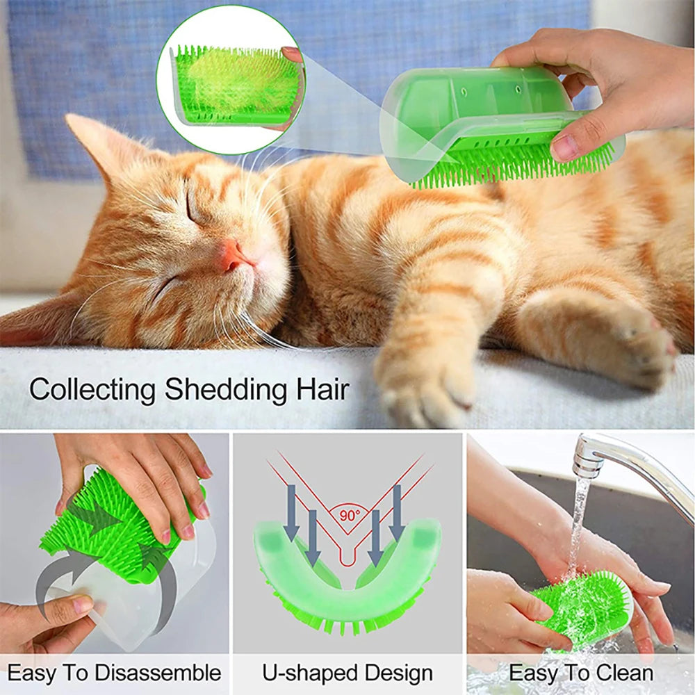 Massager for Cats Brush Remove Hair.