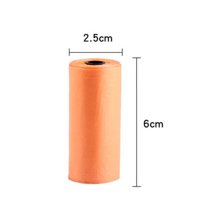 🌿 Biodegradable Pet Dog Poop Bags (1/5 Roll)