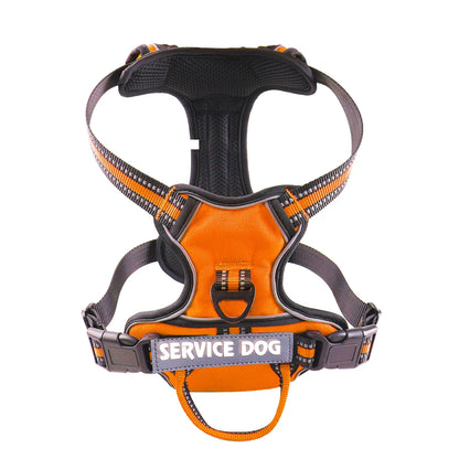 🐕 Personalized Reflective Dog Harness – Comfort & Safety for Dogs of All Sizes!