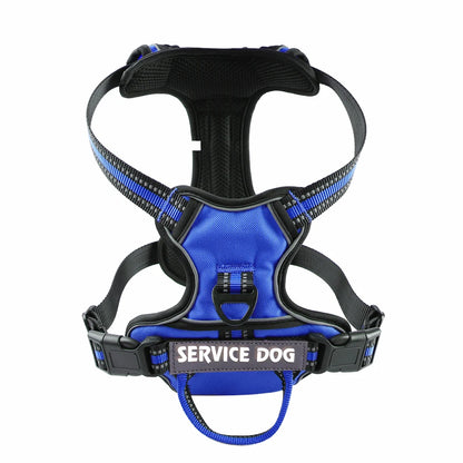 🐕 Personalized Reflective Dog Harness – Comfort & Safety for Dogs of All Sizes!