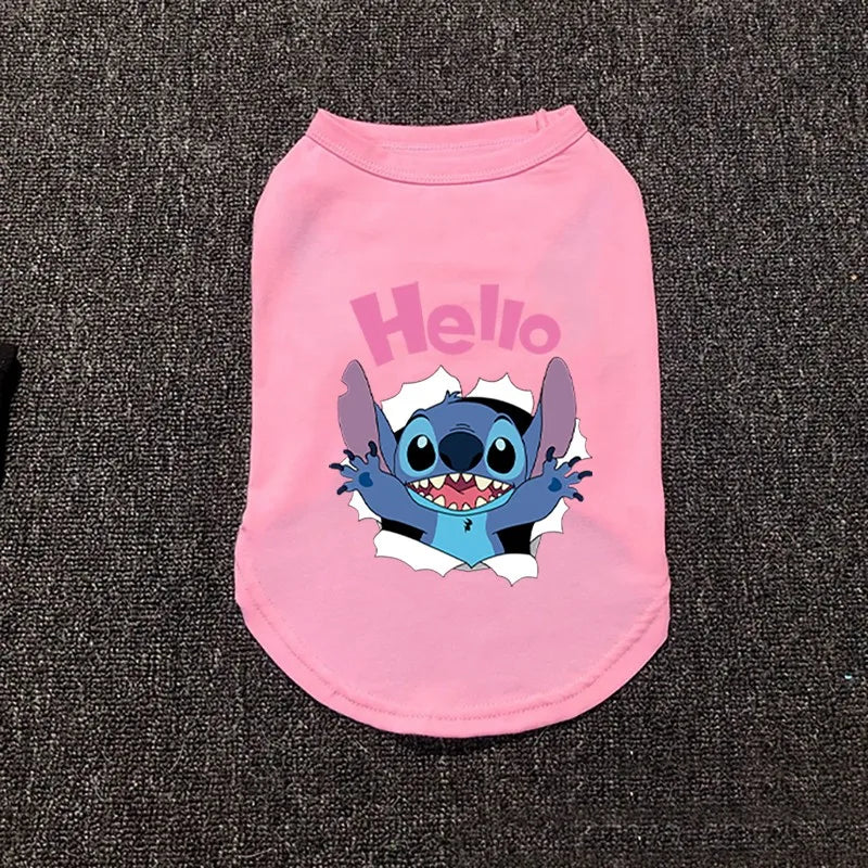 🌴 Disney Stitch Summer Vest – Cool & Comfy for Your Pup!