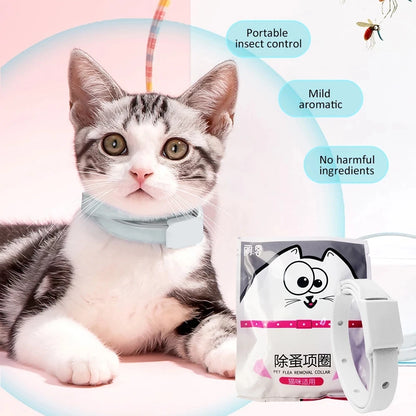 🛡️ Anti-Flea & Tick Collar – 8 Months of Protection for Cats & Small Dogs!