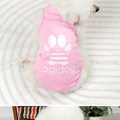 🐾 Soft Pet Dog Clothes for Small Dogs – Breathable Summer Vest for Pomeranian, Bichon, Teddy & More! 🐾