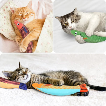 🐟 Catnip 3D Simulation Fish Toy – Interactive Fun for Your Feline Friend!