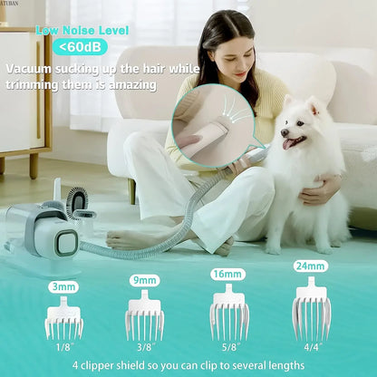 Pet Grooming Kit Vacuum Dog and cat Grooming.