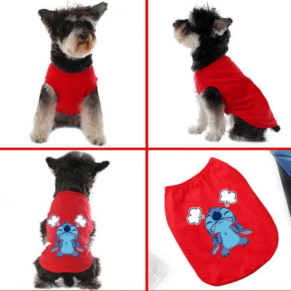 🌴 Disney Stitch Summer Vest – Cool & Comfy for Your Pup!