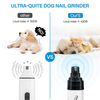 Novo cortador de unhas elétrico para cães