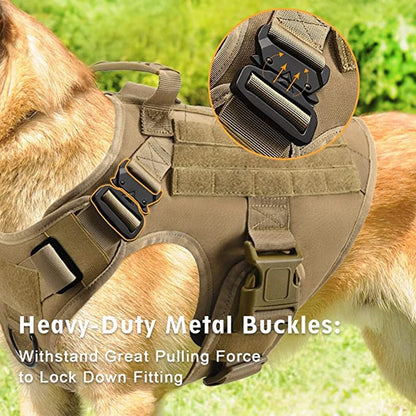 K9 Tactical Military Vest – Elite Gear for Your Dog’s Training & Adventures!