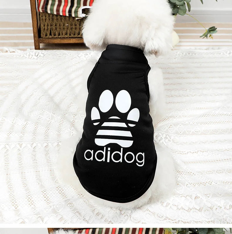 🐾 Soft Pet Dog Clothes for Small Dogs – Breathable Summer Vest for Pomeranian, Bichon, Teddy & More! 🐾