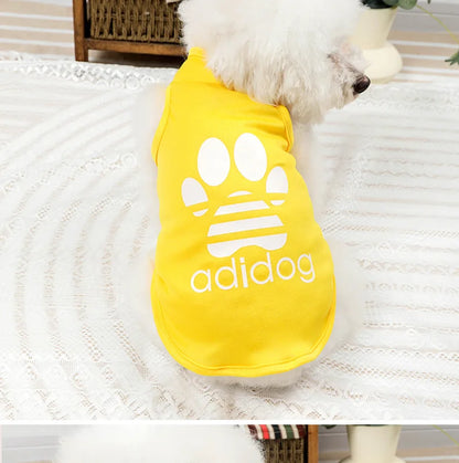 🐾 Soft Pet Dog Clothes for Small Dogs – Breathable Summer Vest for Pomeranian, Bichon, Teddy & More! 🐾