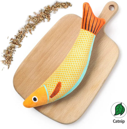 🐟 Catnip 3D Simulation Fish Toy – Interactive Fun for Your Feline Friend!