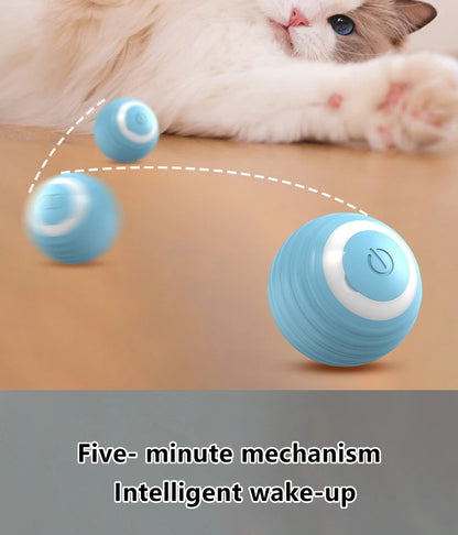 🎾 Cat Interactive Smart Rolling Ball – The Ultimate Indoor Playmate! Unleash Endless Fun for Your Feline Friend! 🐾