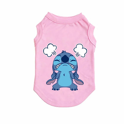 🌴 Disney Stitch Summer Vest – Cool & Comfy for Your Pup!