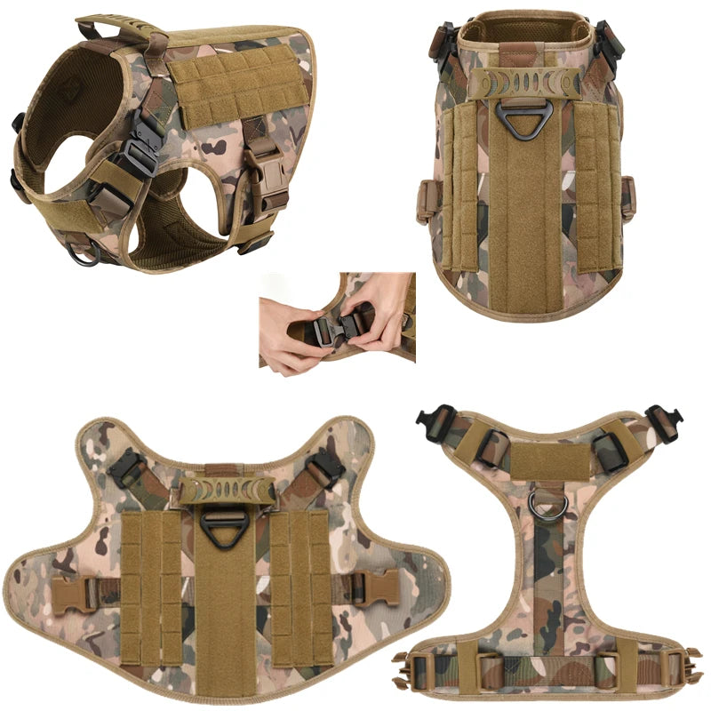 K9 Tactical Military Vest – Elite Gear for Your Dog’s Training & Adventures!