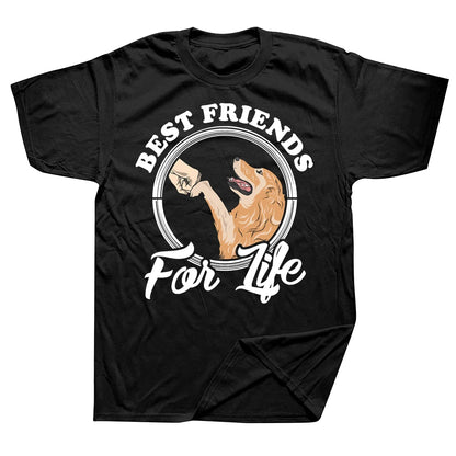 🐾 Vintage Golden Retriever “Best Friends for Life” Tee – A Must-Have for Dog Lovers! 🐾