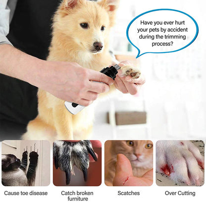 Novo cortador de unhas elétrico para cães