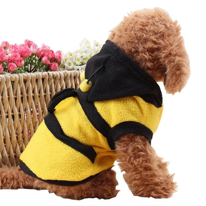 🐝 Bee Pet Costume Hoodie – Keep Your Pet Warm & Adorable!