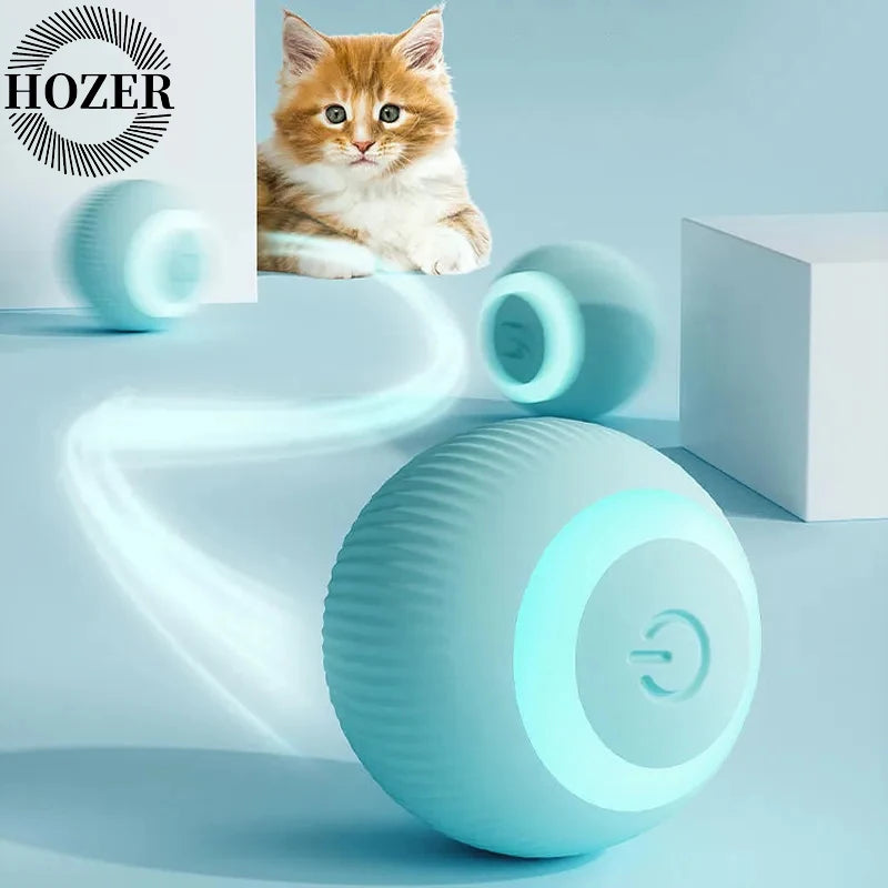 🎾 Cat Interactive Smart Rolling Ball – The Ultimate Indoor Playmate! Unleash Endless Fun for Your Feline Friend! 🐾