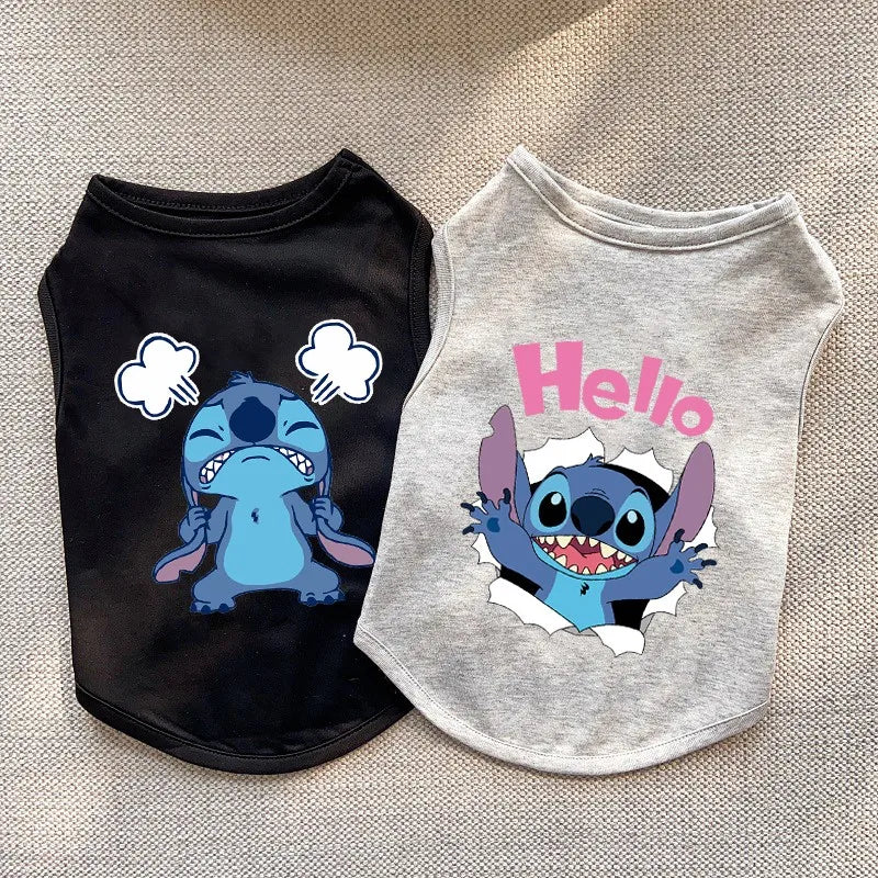 🌴 Disney Stitch Summer Vest – Cool & Comfy for Your Pup!