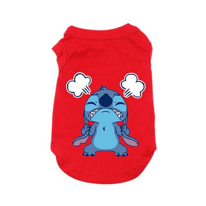 🌴 Disney Stitch Summer Vest – Cool & Comfy for Your Pup!