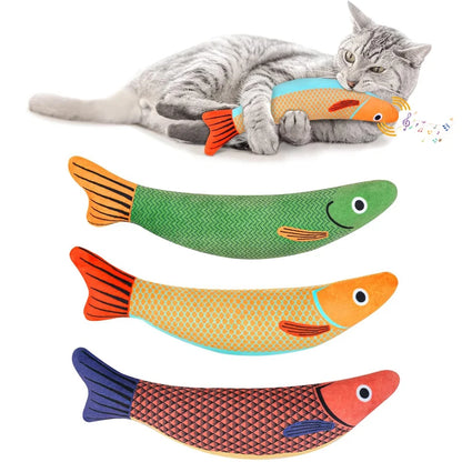 🐟 Catnip 3D Simulation Fish Toy – Interactive Fun for Your Feline Friend!