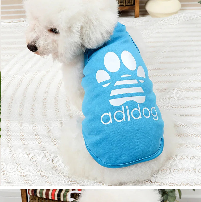 🐾 Soft Pet Dog Clothes for Small Dogs – Breathable Summer Vest for Pomeranian, Bichon, Teddy & More! 🐾