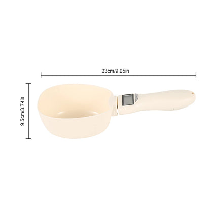 🍽️ Pet Food Measuring Scoop with Digital Scale – Precision Feeding Made Easy!