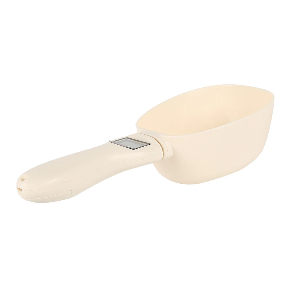 🍽️ Pet Food Measuring Scoop with Digital Scale – Precision Feeding Made Easy!