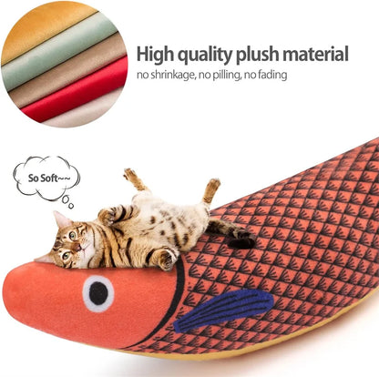 🐟 Catnip 3D Simulation Fish Toy – Interactive Fun for Your Feline Friend!