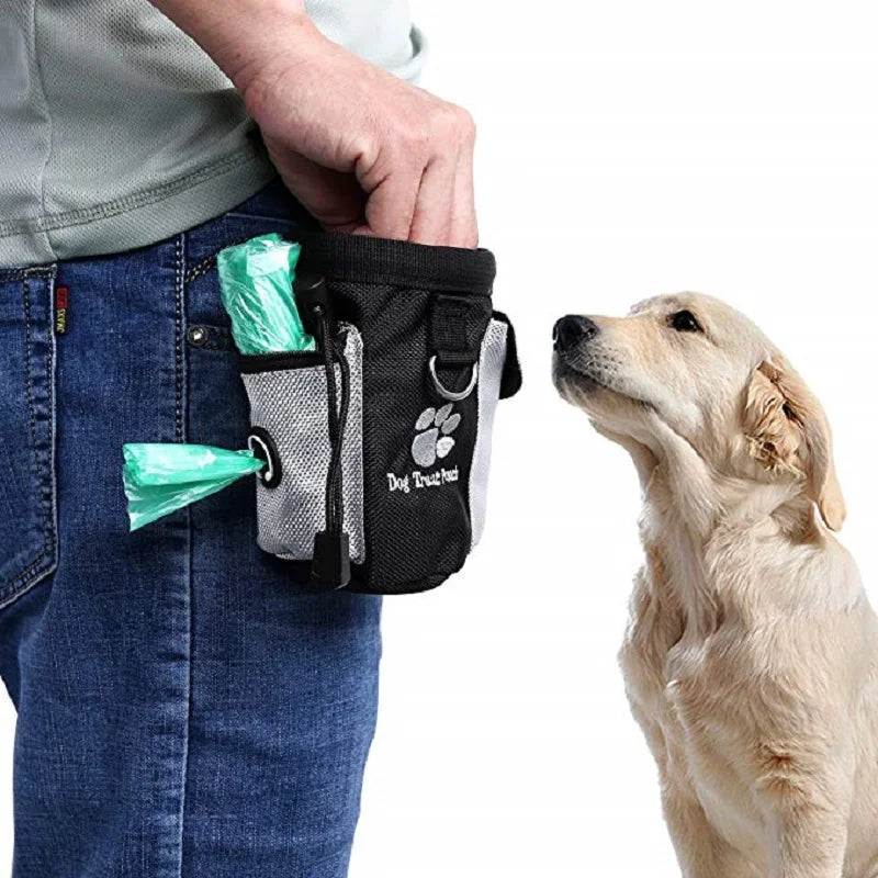 🐾🎒 Eleve suas sessões de treinamento para cães com nossa bolsa portátil para guloseimas para cães! 🌟