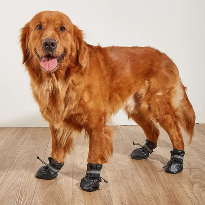 🐾 Waterproof Dog Shoes for Large Dogs – Ultimate Protection for Outdoor Adventures!