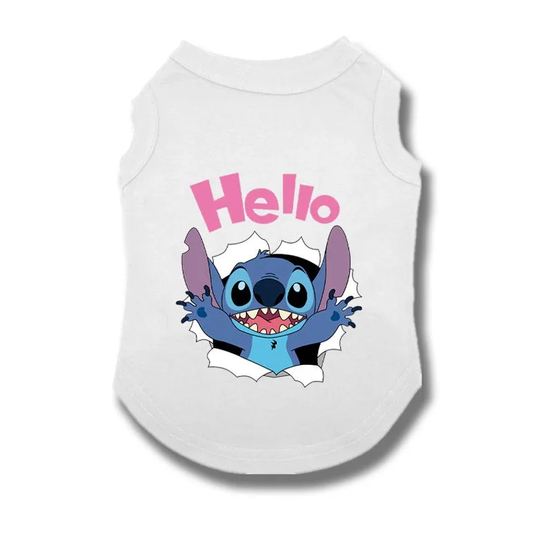 🌴 Disney Stitch Summer Vest – Cool & Comfy for Your Pup!