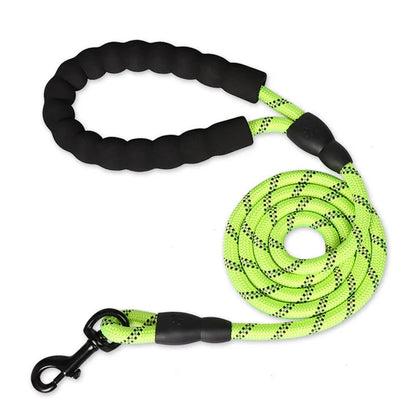 🐕 Reflective Dog Leash with Padded Handle – Strength, Comfort, and Safety in One!