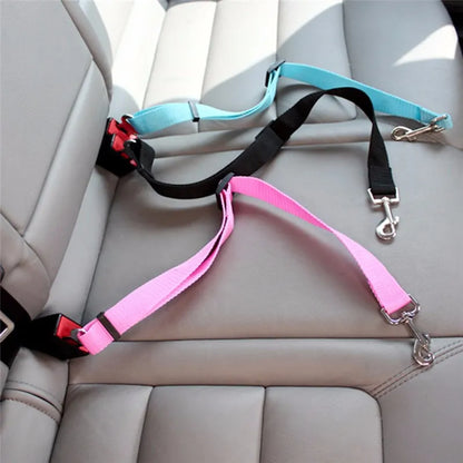 Dog Car Seat Belt Safety Protector - Secure & Comfortable Travel