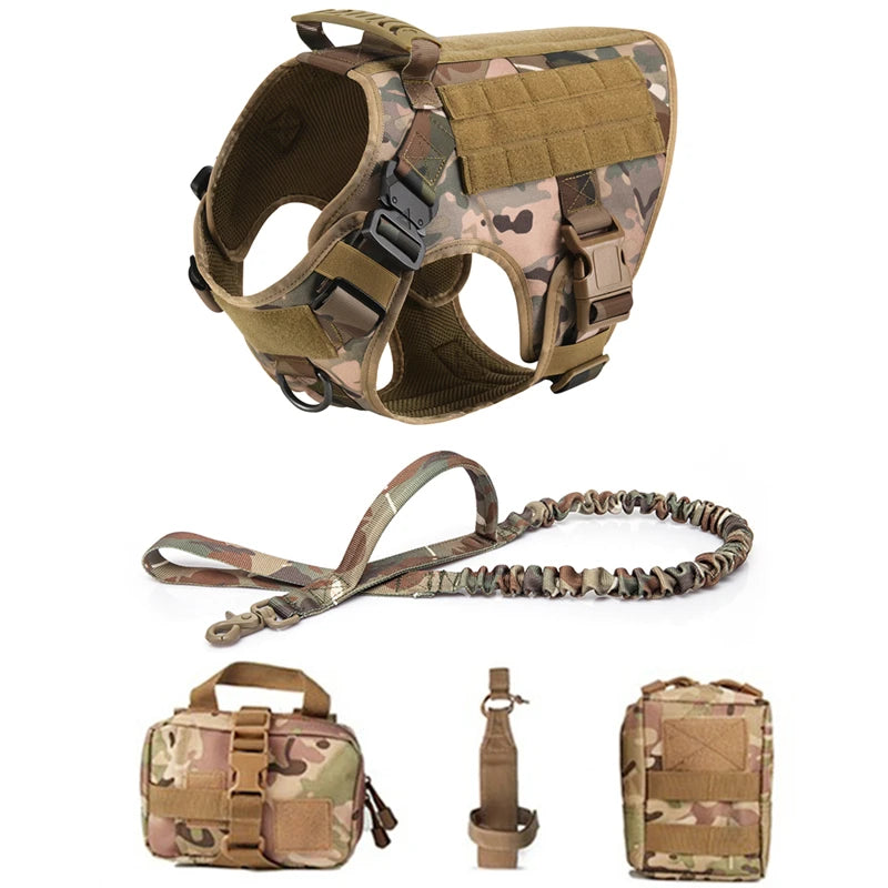 K9 Tactical Military Vest – Elite Gear for Your Dog’s Training & Adventures!