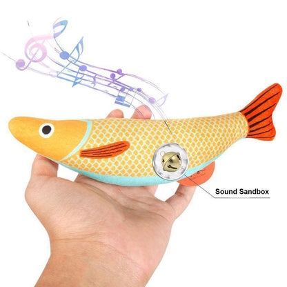 🐟 Catnip 3D Simulation Fish Toy – Interactive Fun for Your Feline Friend!