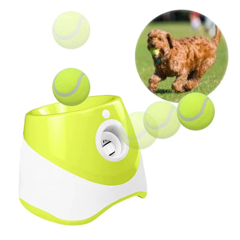 🎾 Automatic Dog Tennis Ball Launcher – Endless Fun for Your Energetic Puppy!