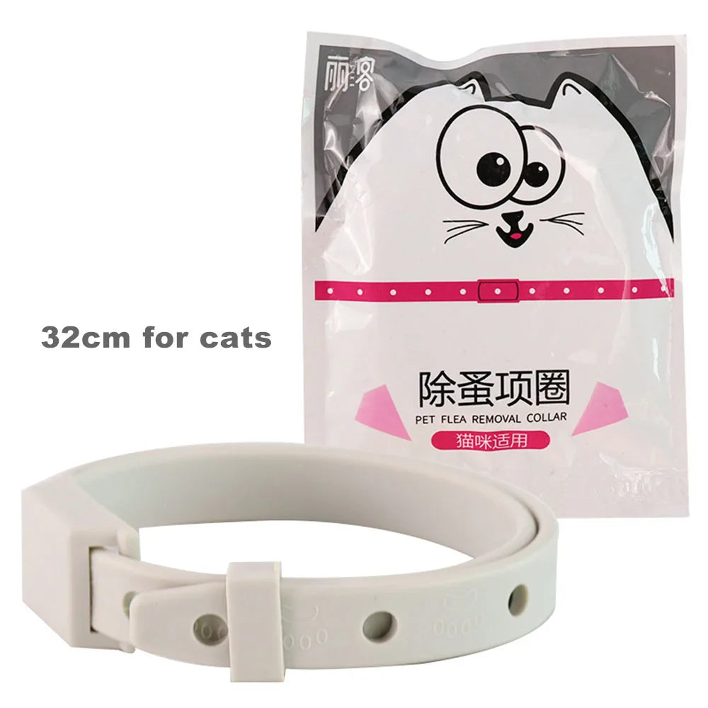 🛡️ Anti-Flea & Tick Collar – 8 Months of Protection for Cats & Small Dogs!