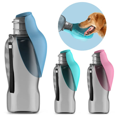 800ml Portable Dog Water Bottle - Perfect for Outdoor Adventures