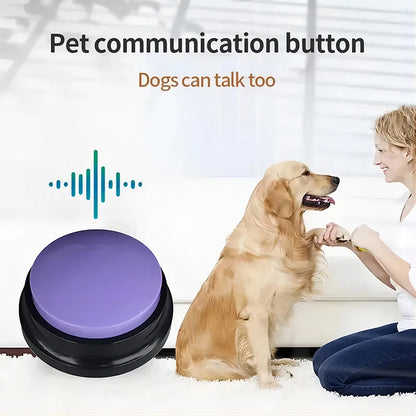 🗣️ Recordable Talking Pet Toy – Give Your Dog a Voice!