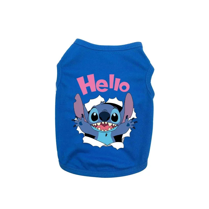 🌴 Disney Stitch Summer Vest – Cool & Comfy for Your Pup!