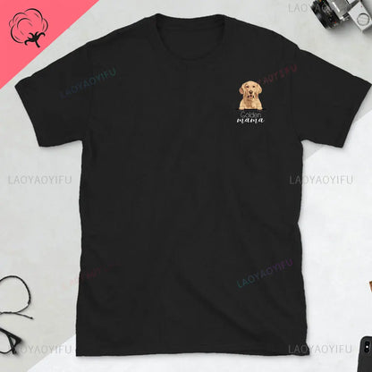 Golden Retriever Gift T-shirt Life Is Golden Dog Man Gift Dog Dad TShirt Father's Day Gift for Golden Retriever Lovers Tops