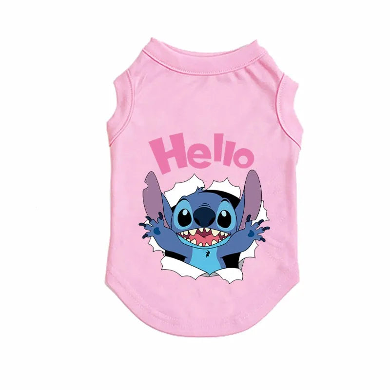 🌴 Disney Stitch Summer Vest – Cool & Comfy for Your Pup!