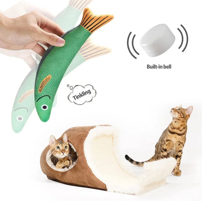 🐟 Catnip 3D Simulation Fish Toy – Interactive Fun for Your Feline Friend!