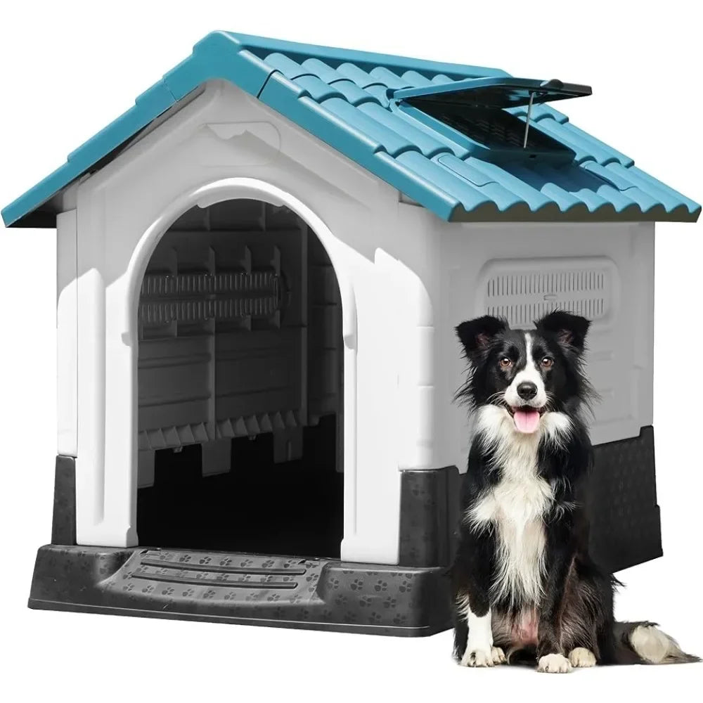 🏠 Folding Outdoor Dog House – Comfort & Protection for Your Furry Friend!